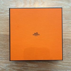 Hermes box. 7.5” X 7.5”